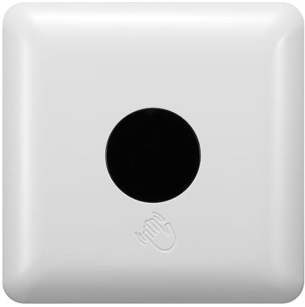 Maclean MCE313 Wand-Bewegungsmelder, Kontaktloser Schalter, Infrarot Sensor für Kurze Distanz, Lichtschalter, PIR Sensor Reichweite 5-6 cm, max. Belastung 1200W (Weiß)