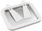 Greethga Sartén para heladera con 2 rasquetas, placa para heladera de yogur, placa multifunción para alimentos fríos