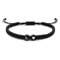 EVEMATE Armband mit Buchstabe und Herz für Freunde und Paare - Initiale A-Z Name - Geflochtenes Freundschaftsarmband für Frauen, Männer und Kinder (L)