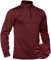 TACVASEN Langarmshirt Herren Fleecepullover Warme Half Zip Winter Sport Laufshirt Funktionsshirt Männer (L, Weinrot)