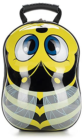 WITTCHEN Kinderrucksack - Jungen Kindertasche - Wanderrucksack Biene - Kindergepäck - Tagerucksack Travel - Robuster Kinderrucksack - 10 L