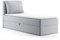 Boxspringbett Egro Mini mit Bettkasten und Kissen - Einzelbett mit Bonell-Matratze und Topper, Polsterbett, Bett, Schlafzimmer (Grau (Paros 05), 90 x 200 cm)