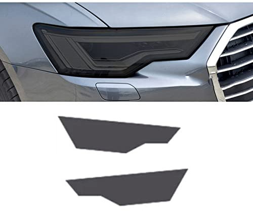 Für Audi A6 C8 S6 2012-2022 Autoscheinwerfer Tönung Schwarz Schutzfolie Schutz Rücklicht Transparent TPU Aufkleber Zubehör
