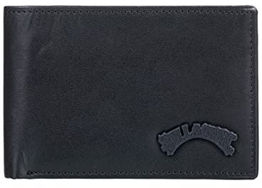 BILLABONG Homme Arch Leather Wallet Accessoire de voyage tui passeport, Noir, Taille unique EU