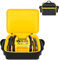 Air Compressor Cover Compatible with DEWALT 20V MAX Tire Inflator DCC020IB Cordless Tool Storage Organizer with Battery Pocket and Charging Kit, Color
