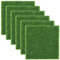 LEEQ 6PCS Tappeto di Erba Artificiale - Miniature Erba Decorazione, Erba Artificiale in Miniatura,Prato per Giardino Sintetico Simulazione Prato 15x15cm, per Giardino in Miniatura Erba Decorazione