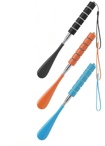 Yoezuo Chausse Pied en Acier Inoxydable, Convient à Toutes Les Tailles de Pieds pour Hommes Femmes Enfant Seniors