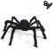Grusel Große Spinne Mit Transparentes Seil und Clip Streich Lustig Marionette Unheimlich Spielzeug Schwarz Spinne