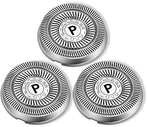 Phisco Rasoirs Electrique Homme, Humide et Sec Rasoir électriques Homme avec Tondeuse à Barbe (Bleu)