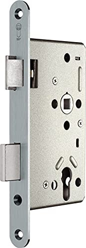Panik-Einsteckschloss Ser.20 APD Fkt.D rd 20/55/72/9mm DIN re.VA SSF