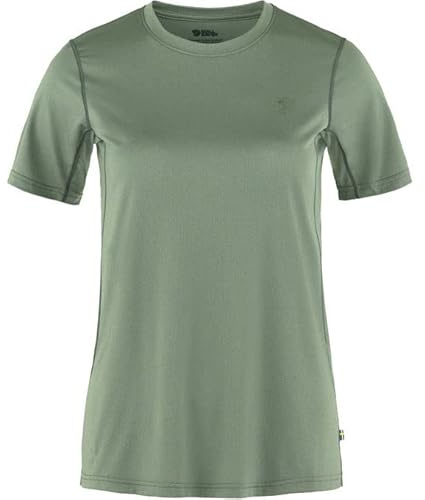 Fjällräven Damen Abisko Day Hike SS T-Shirt, Patina Green, XXS