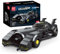 Mould King 27018 Technik Super Auto Bat Sports Car Modell Mit Displaybox Klemmbausteine Bausatz Kompatibel Mit Technologie Spielzeugauto (407 Teile) großes Set für Erwachsene,