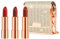 Set di Rossetto Matte 3 colori Lip Stick con nastro catena sacchetto pacchetto velluto Lip stick confezione regalo impermeabile antiaderente tazza lunga durata rossetto set 3.5gx3 pezzi