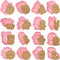 16 PCS Ausstechförmchen Weihnachten, Keksausstecher Weihnachten Plätzchen Ausstecher Ausstechformen Weihnachten 3D Kunststoff Ausstecher Cookie Cutter, Für Kekse Backen Küche Zubehör