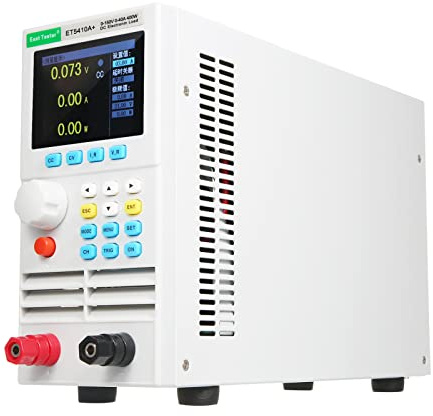 Karlak ET5410A+ Programmierbare Einkanal-DC-Elektronische Last 150 V 40 A 400 W Einkanal-DC-Programmierbarer Elektronischer Lasttester CC CV CR CP CC+CV CR+CV-Modus 2,8-Zoll-TFT-LCD-Bildschirm