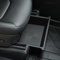 Jawjut Front Under-seat Storage Box compatible with Tesla Model y Model x, Waste Bin Accessory, ABS+TPE Double Hidden Design