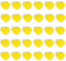 ZDZBLX Magnete für Magnettafel, 30 Stück Magnet Magnete Stark Kühlschrankmagnete Kühlschrank Magnete Mini Magnete Klein Whiteboard Magnete, Herz Magneten für Tafel Pinnwand Foto Schule, Magnete Gelb