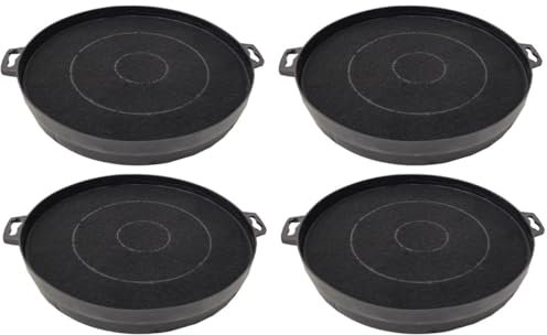 SOS Accessoire Lot de quatre filtres charbon type B210 FAC539 210X30 mm Hotte CHF210 481281718524, KFC6901 WHIRLPOOL