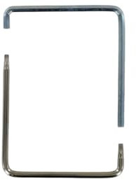 OTT Fenster & Türen Einstellwerkzeug Set - Torx TX15 / Sechskant 4 mm 2 x gebogen