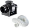 Manrose MF100T in-Line Mixed Flow Extractor Fan 100mm / 4 inch (Timer Model) + 3m Flexible Ducting