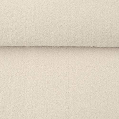 Hochwertiger Bastel-Filz 5 mm stark 670g/qm- Taschenfilz - 45 cm breit Meterware (Natur)