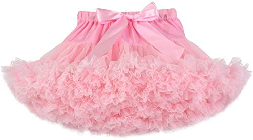 Gonna tutù da bambina per bambina Gonna da principessa in tulle rosa soffice per la festa di Halloween di Natale