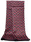 UK_Stone 100% Seide Paisley Blumen Halstuch Herren Schal (Diamant Weinrot)