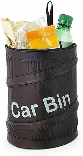 novaease Car Bin Collapsible Car Trash Bin Can Pop Up Waterproof Water Resisitant Tidy Portable Leak Proof Car Rubbish Bin Van SUV Minivan Handing Portable Gift Car Boot Bags