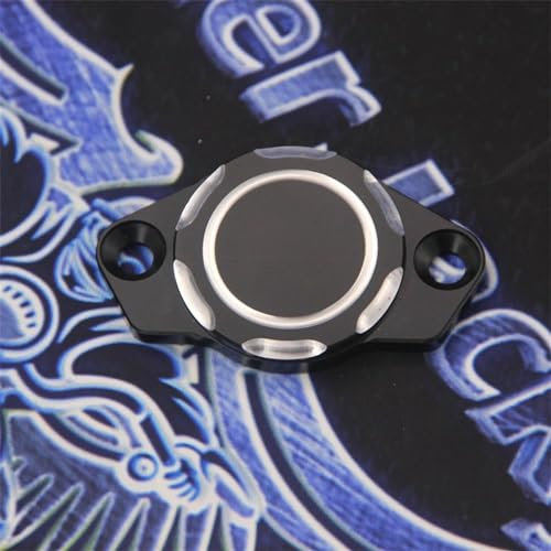 Tappo Olio Tappo Coperchio Filtro Olio Motore Moto CNC Per Ducati Per Hypermotard 821 Tappi Olio Moto (Color : Black)