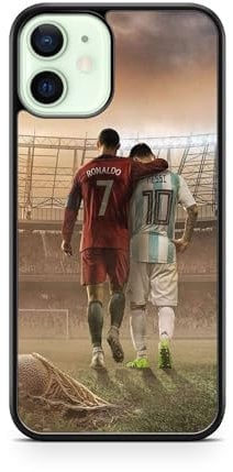 Générique Case for iPhone 14 Pro Silicone TPU Ronaldo Messi Real Madrid Barcelona Football Star CR7 Suarez M bappe 22 Ref 22
