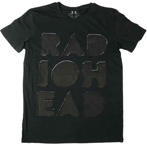 Radiohead Note Pad Official Tee T-Shirt Mens Unisex (XX-Large) Black
