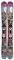 F2 Snowblades Happiness 99cm Set mit Bügelbindung Fun Ski Kurzski