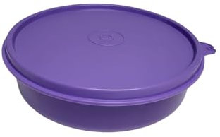 Tupperware Sommer Drops Schüssel mit Hängedeckel auslaufsicher Hitparade Frischedrops 350ml 350 ml Frischhaltedose (lila)