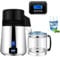 Water Distiller - Glass Jug, LCD Screen, 304 Stainless Steel - Distilled Water, Water Purifier, Pure Water Home Purifier Machine, Removes Chlorine, Heavy Metals, Contaminants - Aqua-D 4L