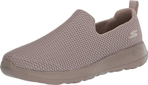 Skechers GO Walk Max Mens Slip On Walking Sneakers Taupe 13