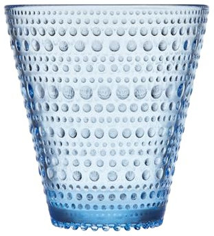 Iittala 1025714 Kastehelmi 2-er Set Gläser, 30cl, aqua, Glas
