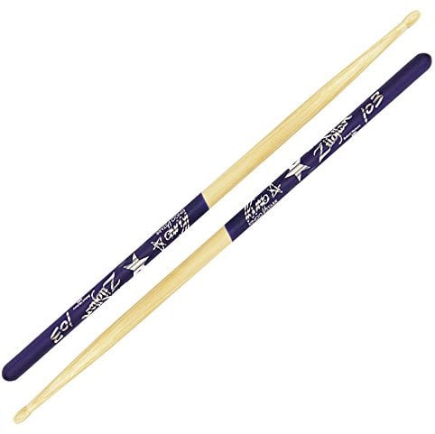 Zildjian Artist Series Hickory Drumsticks - Ringo Starr - Wood Tip - Purple DIP