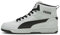 PUMA Unisex Puma Rebound JOY Turnschuhe, Puma White-Puma Black, 42.5 EU