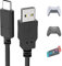 Cable de carga USB C para Nintendo Switch, cable de carga rápido USB a tipo C para Nintendo Switch, Switch Lite, Switch Pro Controller y más dispositivos de juego tipo C (1 m)