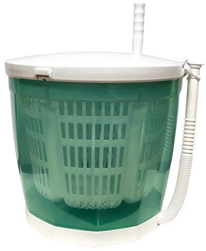 BOSUGE Tragbare Mini-Handwaschmaschine, handbetriebene, Nicht elektrische, manuelle, kompakte Wäscheschleuder, Schleuder, geeignet für Schlafsaal, Einzel, Übung, 1