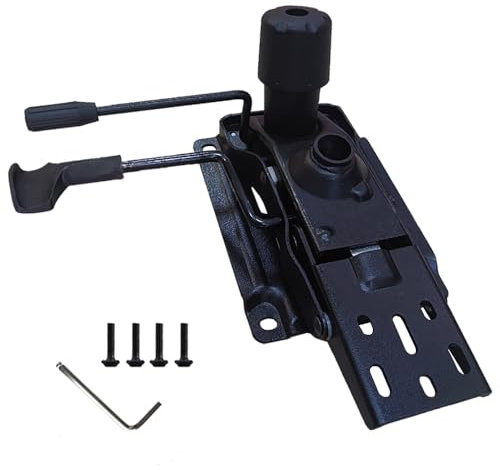 ZREBZYR Heavy Duty 500LB Replacement Office Chair Tilt Control Mechanism & Lock Lever Base Plate Mechanism 200x148mm(7.8 * 5.8in)