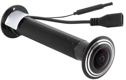 1080P HD Peephole Camera with Wide Angle 180° Lens - Aluminum Wireless Door Viewer - Secure Phone Viewing, Intelligent Interconnection with APP for Convenient Home Security