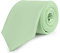 Ladeheid Cravatta Classica Uomo KP-8(Pistacchio, 150cm x 8cm)