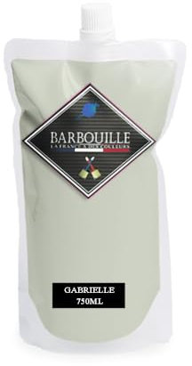 Peinture Beige Acrylique Gabrielle - Effet Mat-Poudré - Peinture Mur & Plafond - Lessivable - Séchage En 30 min - COV A+ - Fabriquée En France - 750 ml - BARBOUILLE