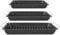Roasting Tray with Rack Carbon Steel with a Non Stick Coating - baking trays for oven - Handles Cooking Set - Oven Dish - Bakeware - Non Stick Baking - Pack of 3