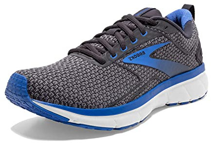 Brooks Herren Transmit, Ebenholz/Grundierung grau/blau, 42.5 EU