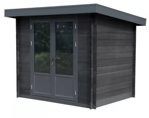 HORI® Gartenhaus | Gerätehaus aus WPC | 4,94 m² | 247 x 200 x 222 cm | Ohne Anbau