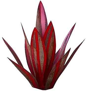 Frdun Geistige rote Tequila-Agaven, rustikale Tequila-Statuen, Skulptur, DIY Agave, Pflanze, Hof, Kunstdekoration, Agaven, Gartenstatuen, Figuren für Garten und Außenbereich