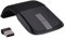 Garsent Ratón ARC Touch Inalámbrico Plegable, Flexible y Práctico, Diseño Ergonómico, Ideal para Juegos, Compatible con la Mayoría de PC, Portátiles y Televisores Inteligentes con (Black)