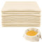 Nadinsta 10 Piezas Tela Filtrante Reutilizable, 50 x 50 cm Cheese Cloth, Estameña Colador de Eela Filtrante Muselina para Cocinar, Yogurt, Colar Jugo, Queso, Mantequilla, Café Frio y Té, Tofu